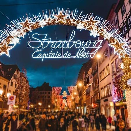Appart Premium Aux Portes De Strasbourg Avec Parking Prive Schiltigheim Buitenkant foto